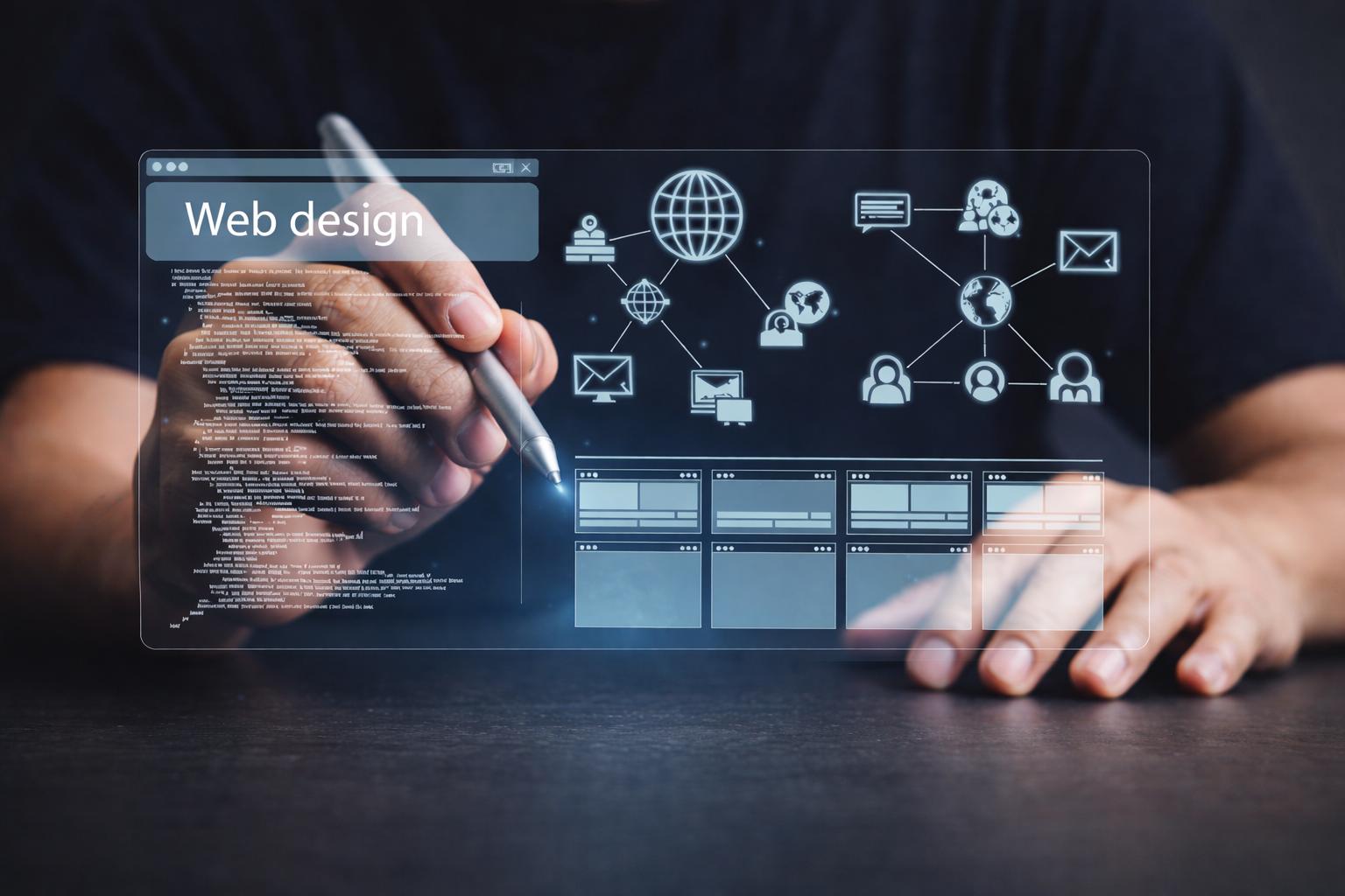 Professionel WordPress Webdesign med digitale elementer