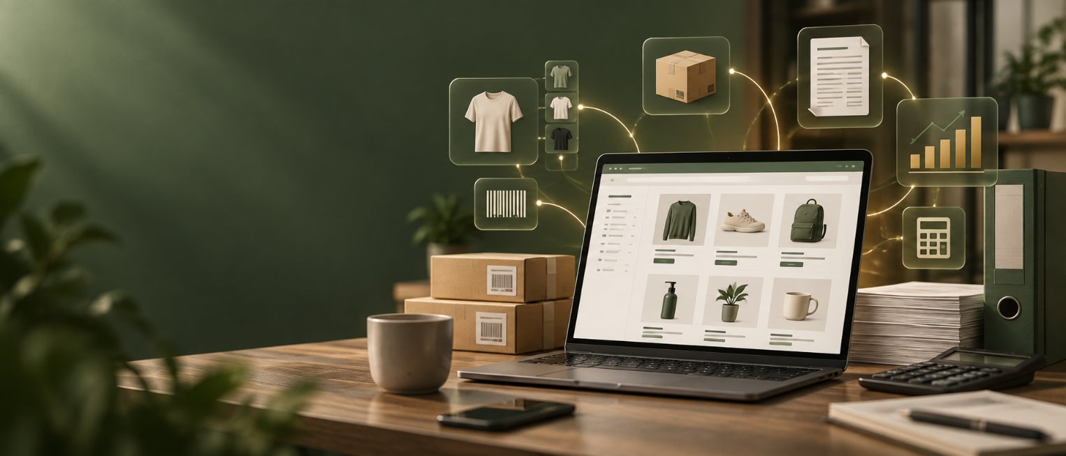 Få integreret dit Økonomisystem med webshoppen. Så overføres salg, faktura og ændringer automatisk