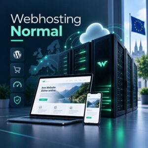 Webhosting to normal website - WordPress